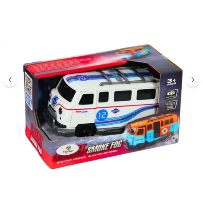 Işıklı Sesli Duman Çıkaran Sürtmeli NessiWorldbüs LDP-2A