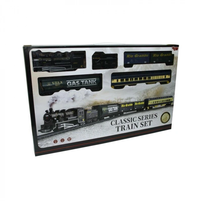 IŞIKLI VE SESLİ 33 PCS CLASSİC TREN -VRD