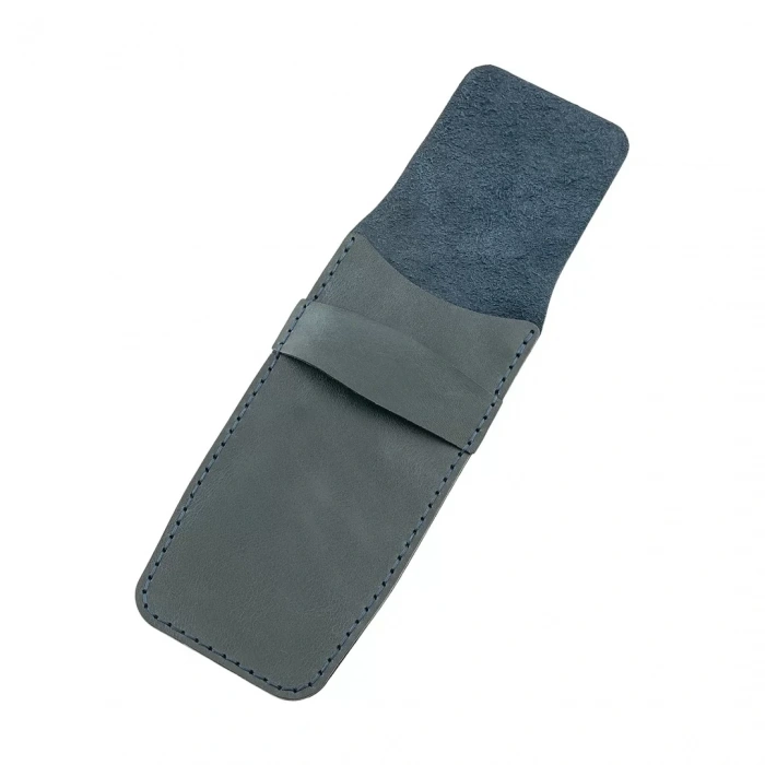 İsme Özel Çok Amaçlı Aksesuar Kılıfı - %100 Rainbow Deri - AK01002 - Lacivert