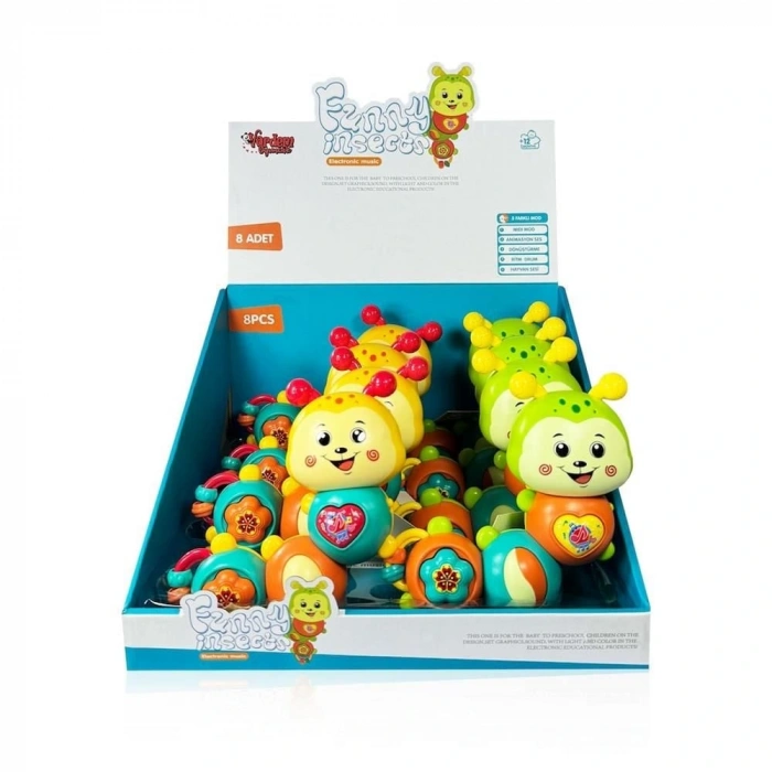 Jlg-855-142A Işikli Ve Müzi̇kli̇ Tirtil Bebek -Vrd