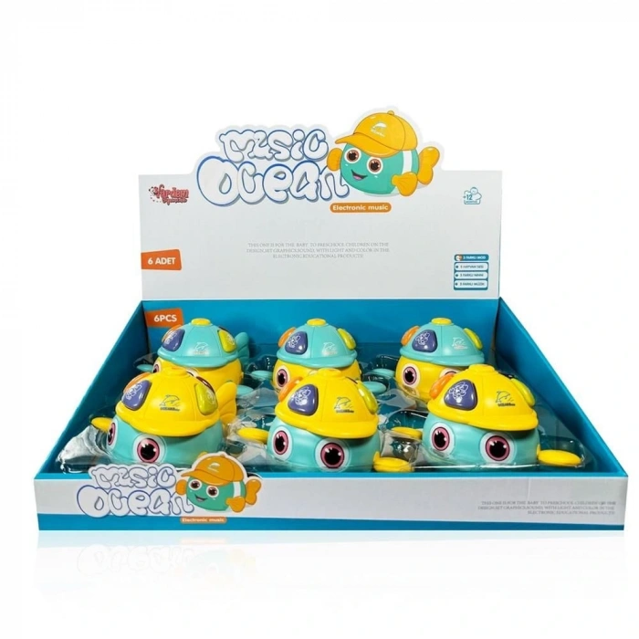 Jlg-855-99A Işikli Ve Müzi̇kli̇ Balik Bebek -Vrd