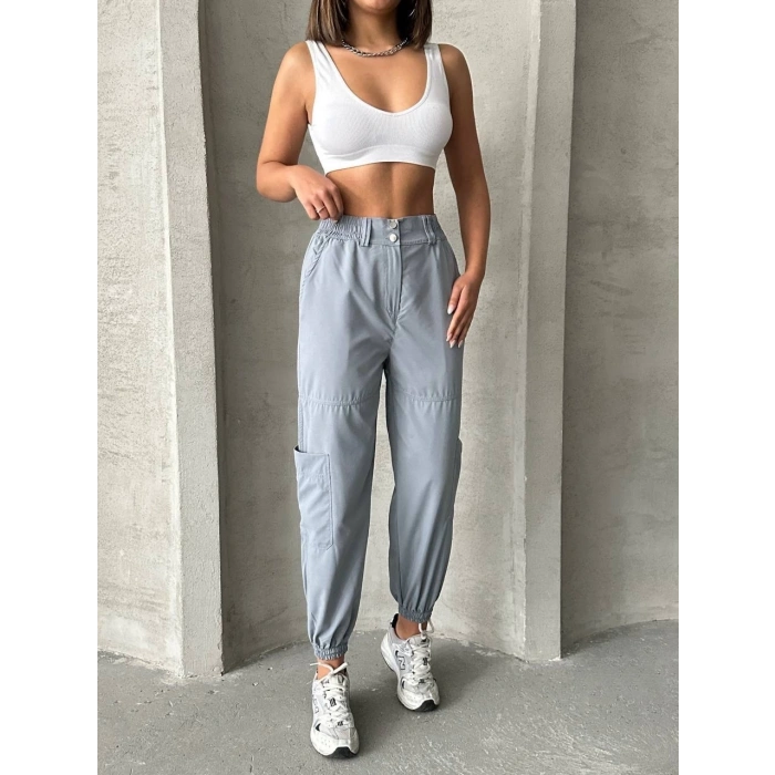 Jogger lastik paça pantolon