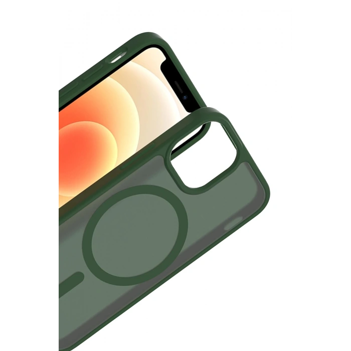 Joko iPhone 11 Jota Magsafe Kapak - Koyu Yeşil