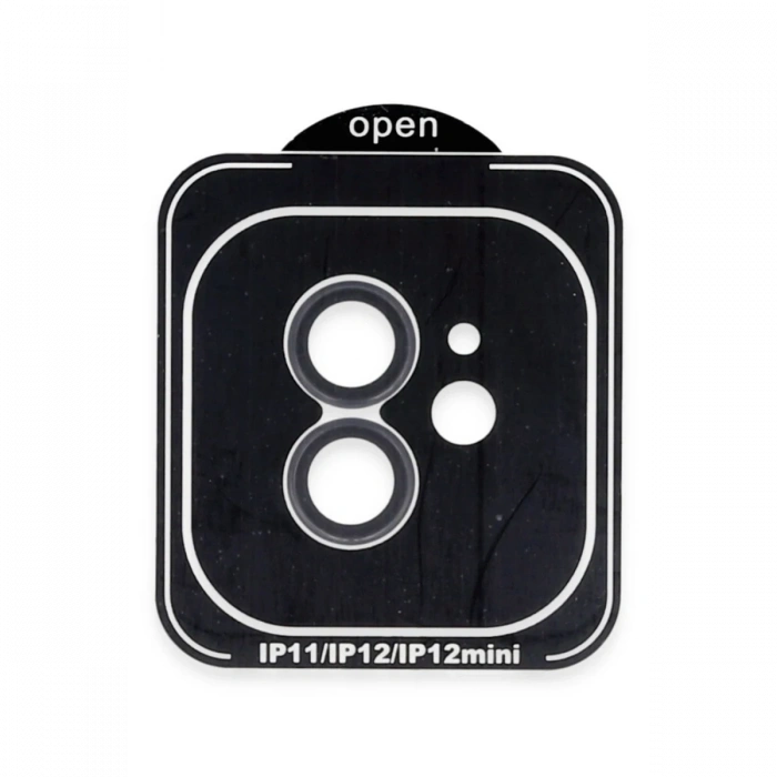 Joko iPhone 11 PVD Metal Kamera Lens - Siyah