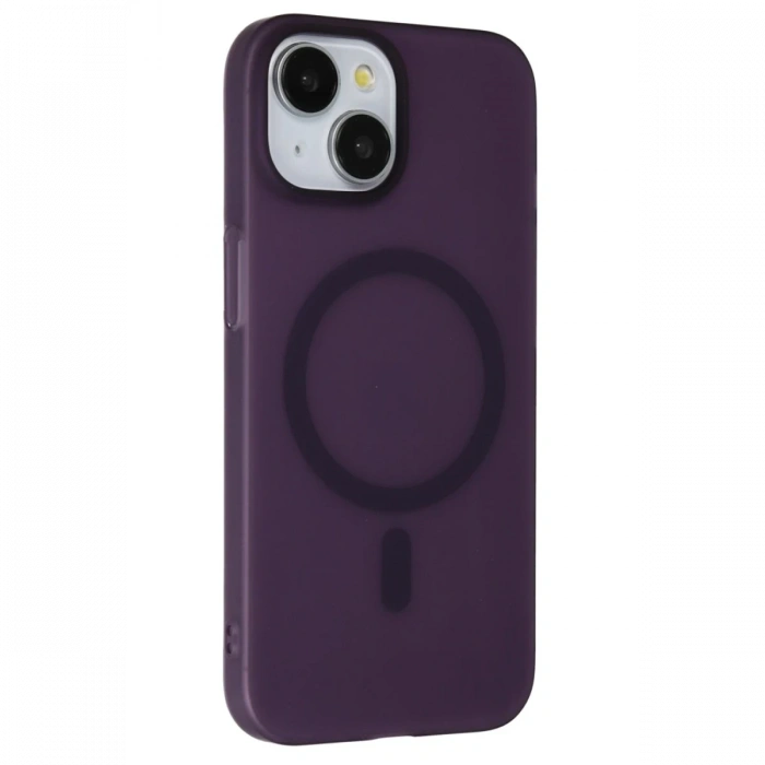 Joko iPhone 15 Plus Tuna PC Slim Magsafe Kapak - Derin Mor