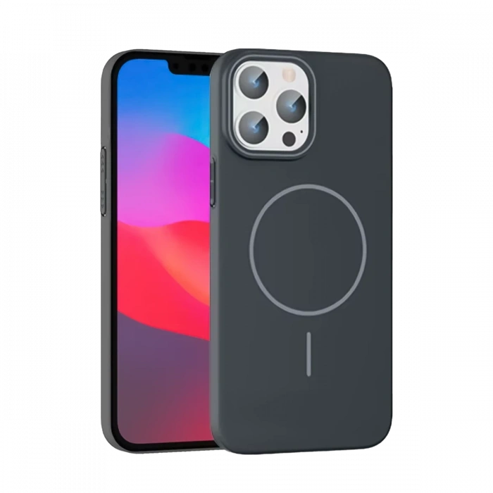 Joko iPhone 15 Pro Max Broş Magsafe Kapak - Füme