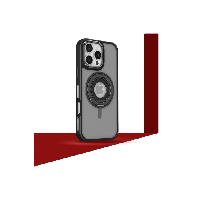 Joko iPhone 16 Pro Max Banza Magsafe Standlı Kapak - Lacivert