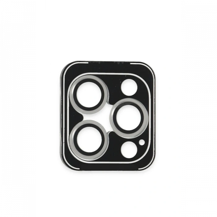 Joko iPhone 16 Pro Max PVD Metal Kamera Lens - Gümüş