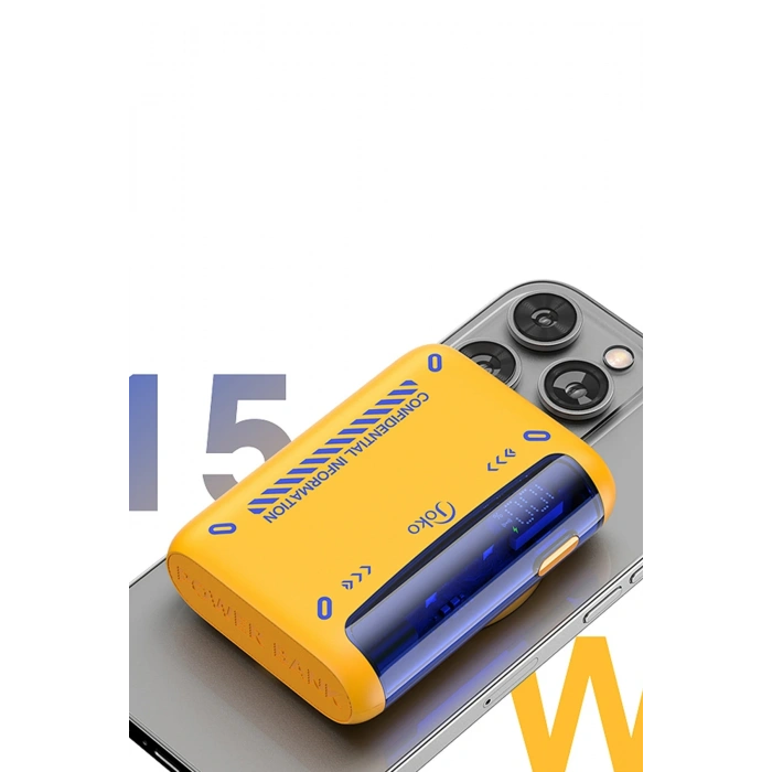 Joko J31 10.000 mAh 20W PD Magsafe Powerbank - Turuncu