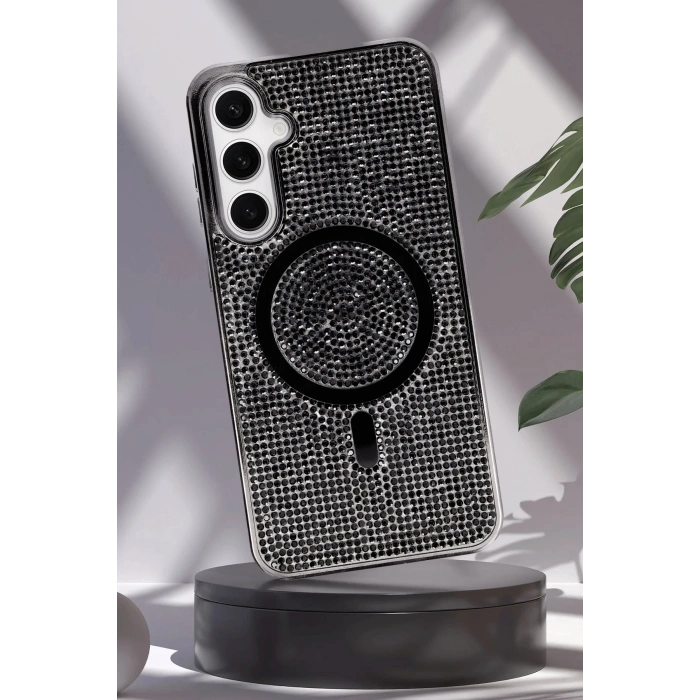 Joko Samsung Galaxy S23 Kılıf Helen Magsafe Kapak - Rainbow