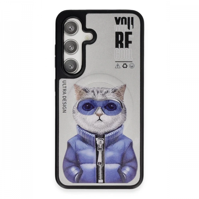 Joko Samsung Galaxy S24 Fun Magsafe Kapak - Titan Gri-2