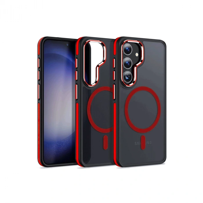 Joko Samsung Galaxy S24 Winner Magsafe Kapak - Kırmızı