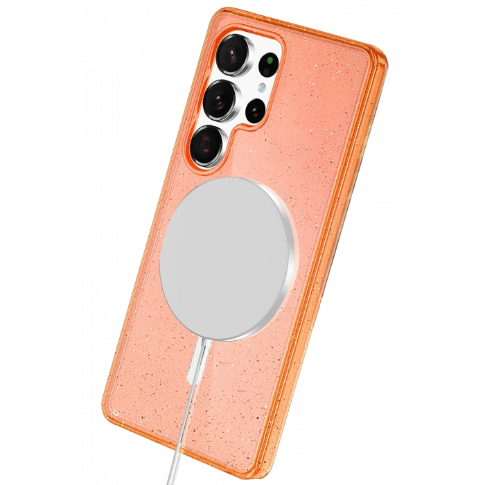 Joko Samsung Galaxy S25 Ultra Star Magsafe Kapak - Turuncu