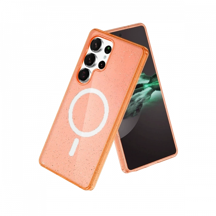 Joko Samsung Galaxy S25 Ultra Star Magsafe Kapak - Turuncu