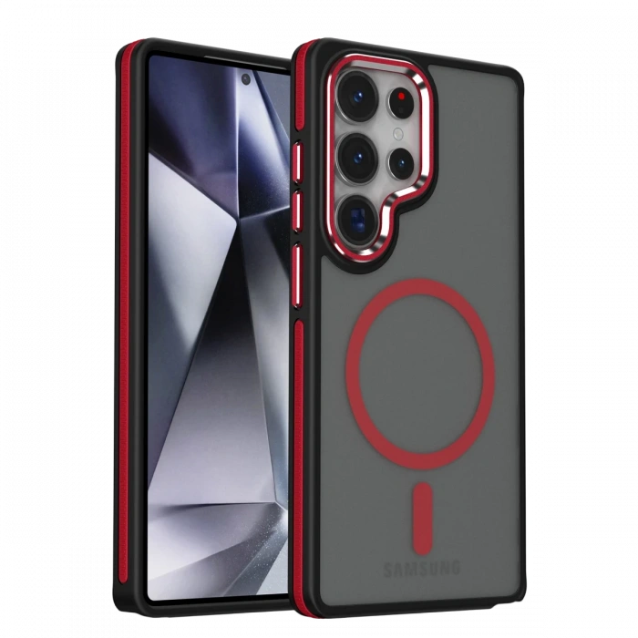 Joko Samsung Galaxy S25 Ultra Winner Magsafe Kapak - Kırmızı