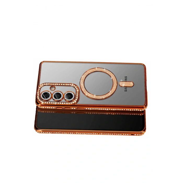 Joko Samsung Galaxy S26 Plus Joke Simli Magneticsafe Kılıf - Turuncu