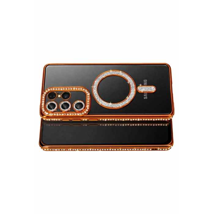 Joko Samsung Galaxy S26 Ultra Joke Simli Magneticsafe Kılıf - Turuncu