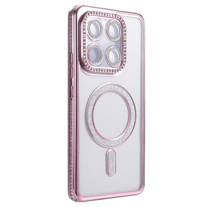 Joko Xiaomi Mi 15T Pro Joke Simli Magneticsafe Kılıf - Pembe