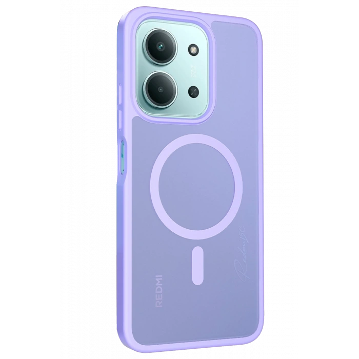 Joko Xiaomi Redmi 15C 4G Jota Magsafe Kapak - Lila