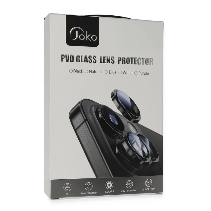 Joko Xiaomi Redmi Note 14 4G PVD Metal Kamera Lens - Siyah