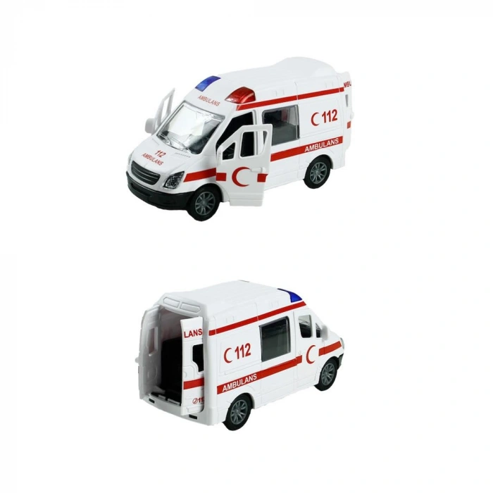 JW567-023 SÜRTMELİ 1:32 İLK YARDIM ARACI -VRD