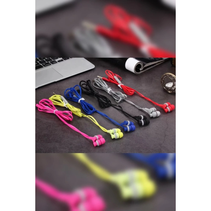 Karler Bass KR-204 Kablolu Kulaklık - Kırmızı