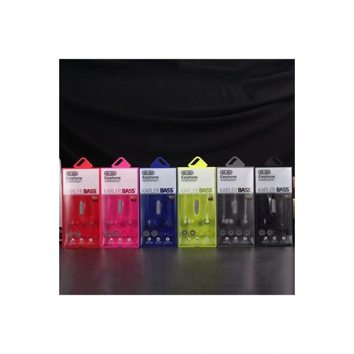 Karler Bass KR-204 Kablolu Kulaklık - Yeşil