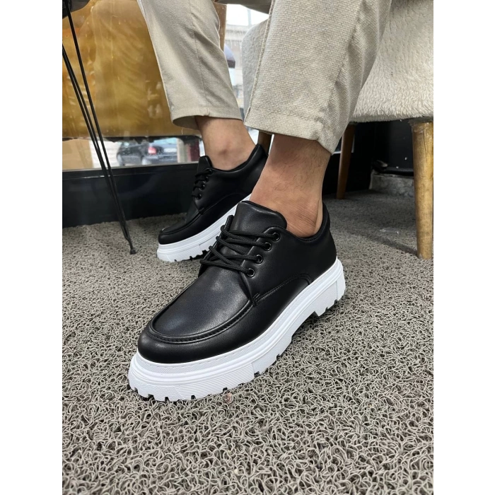 KB-X6 Kuback Siyah Cilt Günlük Erkek Ayakkabı