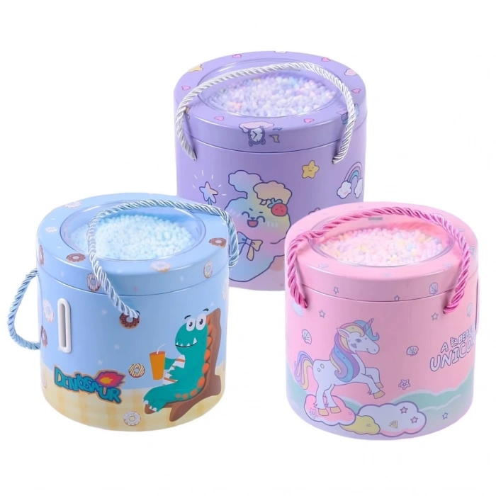 Kilitli Metal Yuvarlak Kumbara