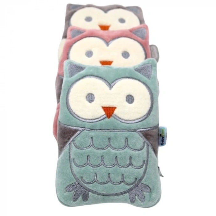  Kiraz Çekirdekli Baykuş Kadife Gaz Yastığı 366 Gül Kurusu