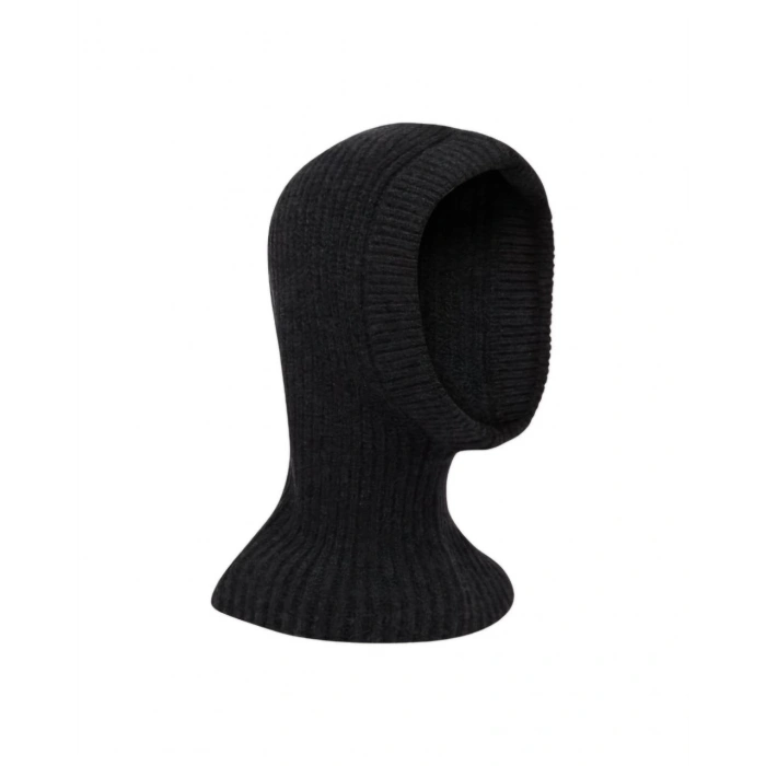 KIŞLIK TAM KALIP BOĞAZLI DOKUMA TRİKO BERE - SİYAH