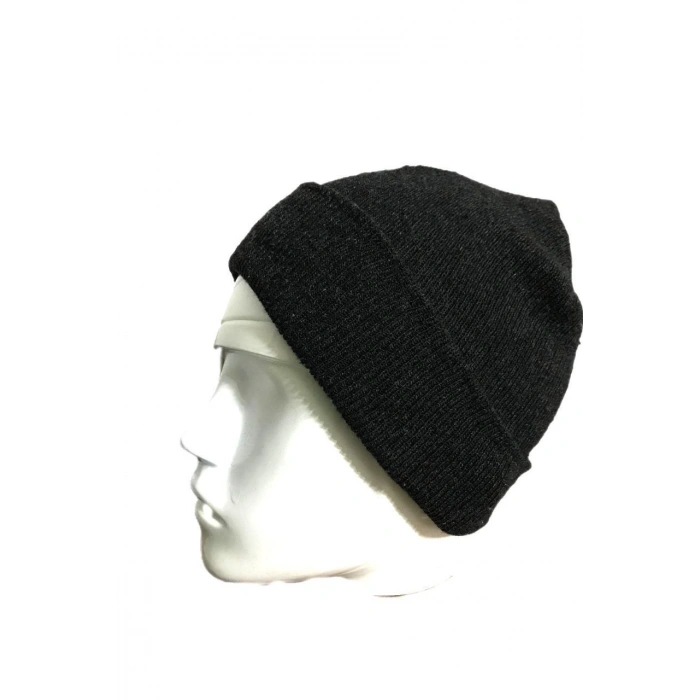 KIŞLIK TAM KALIP ÇOCUK TRİKO BERE - SİYAH