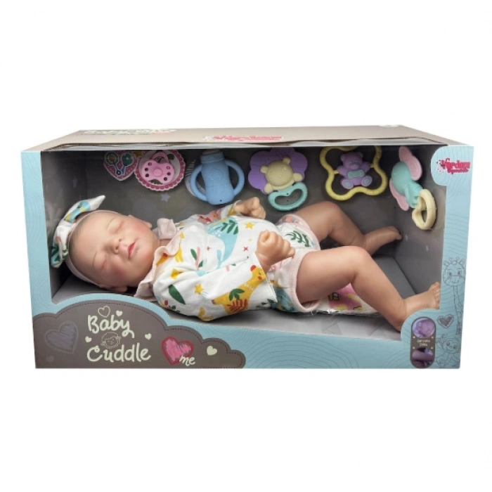 KNG-901-3,5902-1,4 KUTULU 43CM GERÇEKÇİ BEBEK -VRD