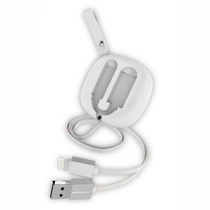 Konfulon S80 Lightning Kablo iphone Uyumlu 20cm-1M 2A - Beyaz