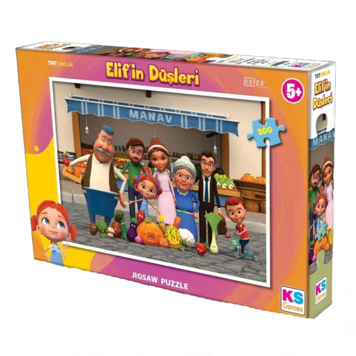 KSElifinDüşleri200ParçaPuzzle