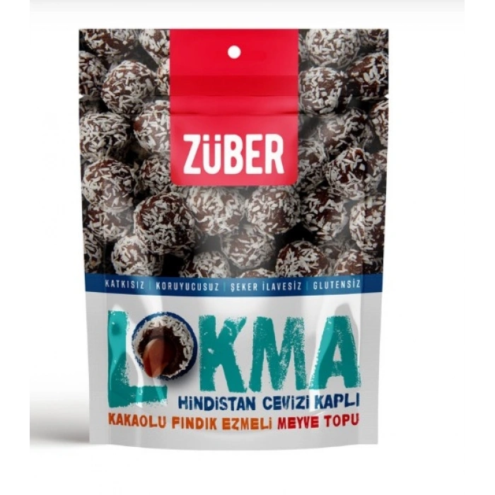 Lokma Meyve Topu 96 Gr Hindistan Cevizli