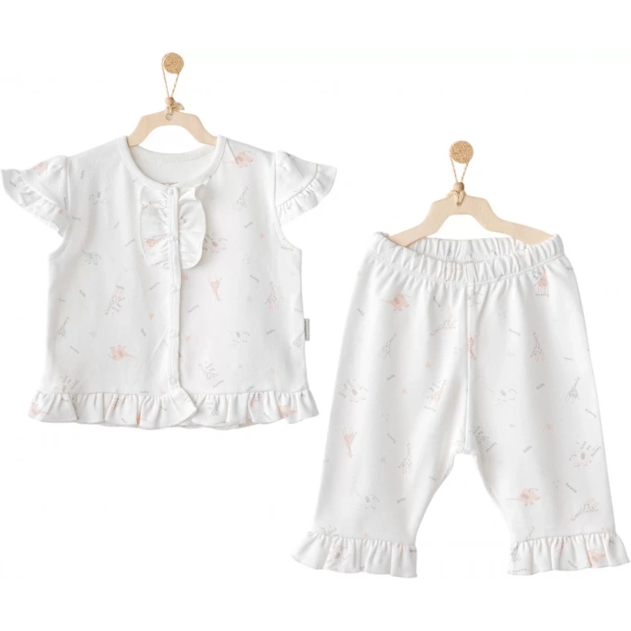 Love Family 2Li Bebe Takım Ekru