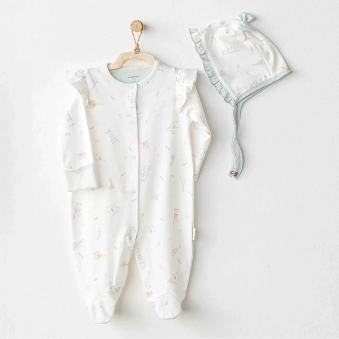 Love Family Bebek Tulum Takım Ekru