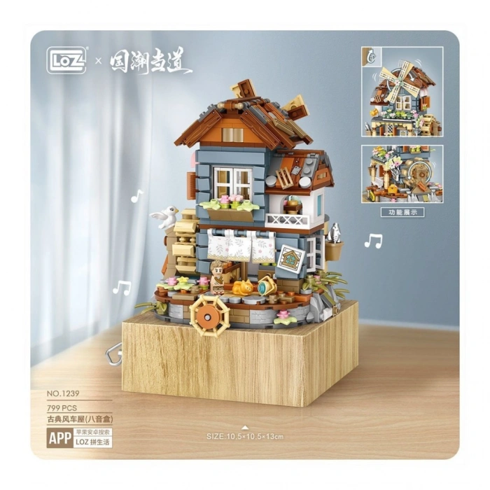 LZ1239 NessiWorld Blok Seti 799 Parça -Vagonlife