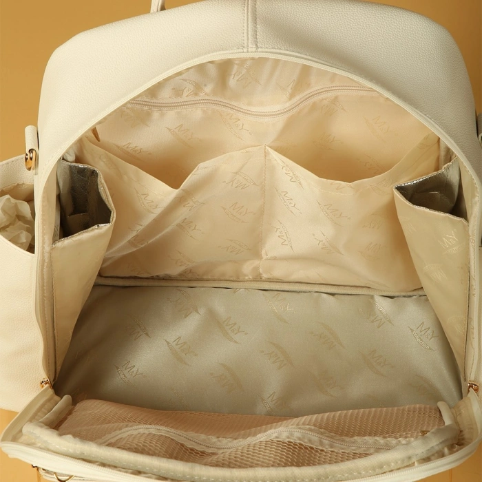 Maia Anne Bebek Bakım Sırt Çantası 7310 Krem