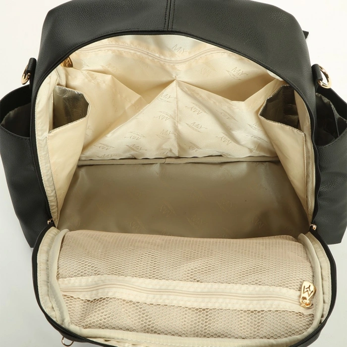 Maia Anne Bebek Bakım Sırt Çantası 7310 Siyah