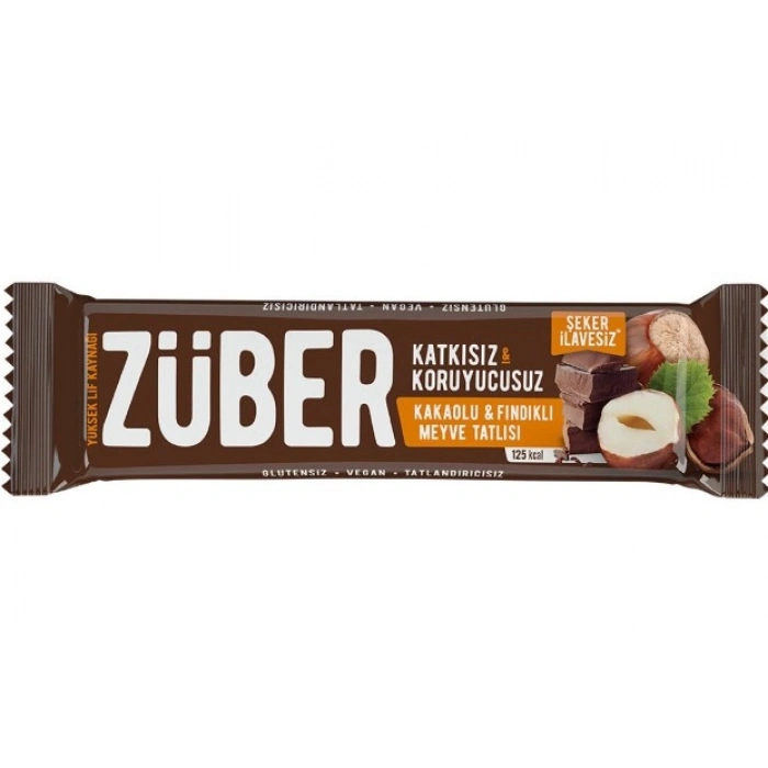 Meyve Barı 40 Gr Fındık ve Kakaolu