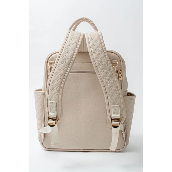 Mia Anne Bebek Bakım Sırt Çantası 7350 Krem