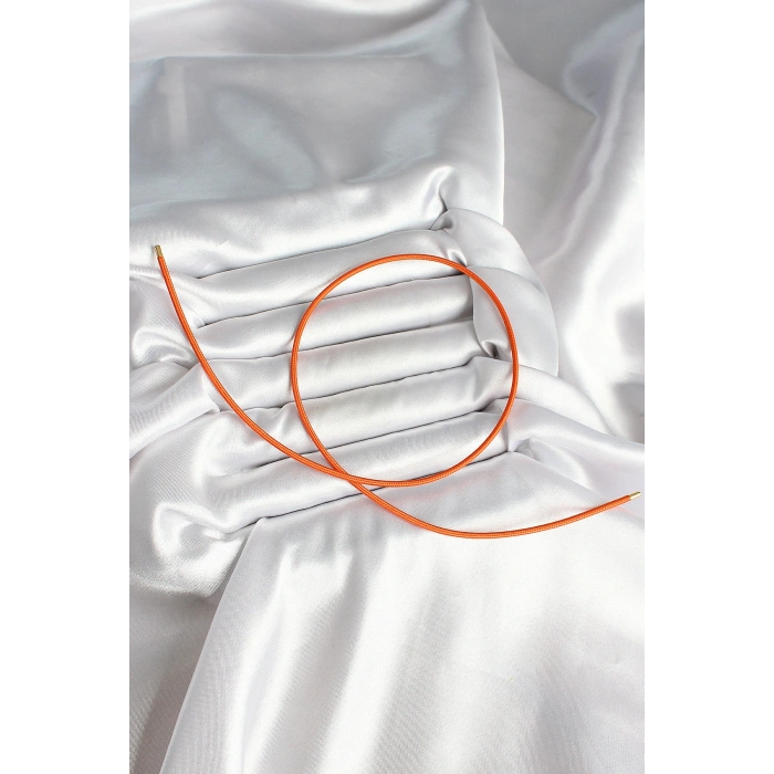 Mıknatıslı Turuncu Renk Sarmal Kadın Bileklik