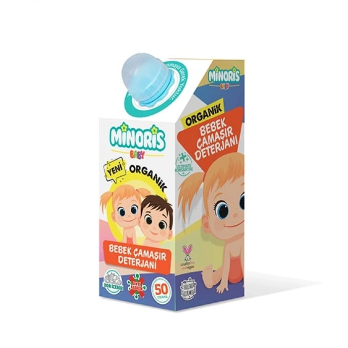 Minoris Baby Organik Antialerjik Bebek Çamaşır Deterjanı 1000 ml