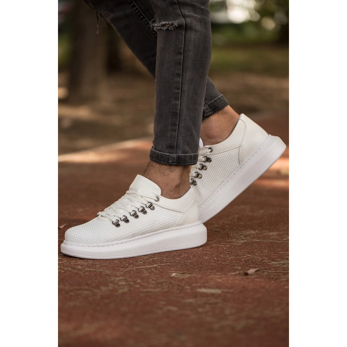 MN021 - CBT Favo Erkek Ayakkabı BEYAZ