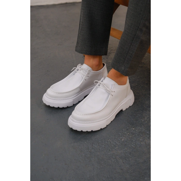 MN2404 - CBT Castle Erkek Ayakkabı BEYAZ