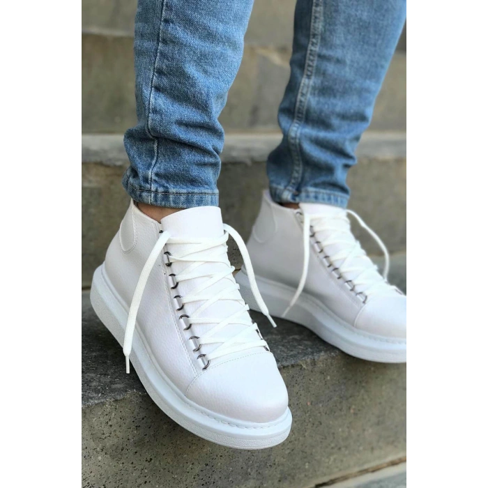 MN258 - CBT Roma Erkek Bot BEYAZ