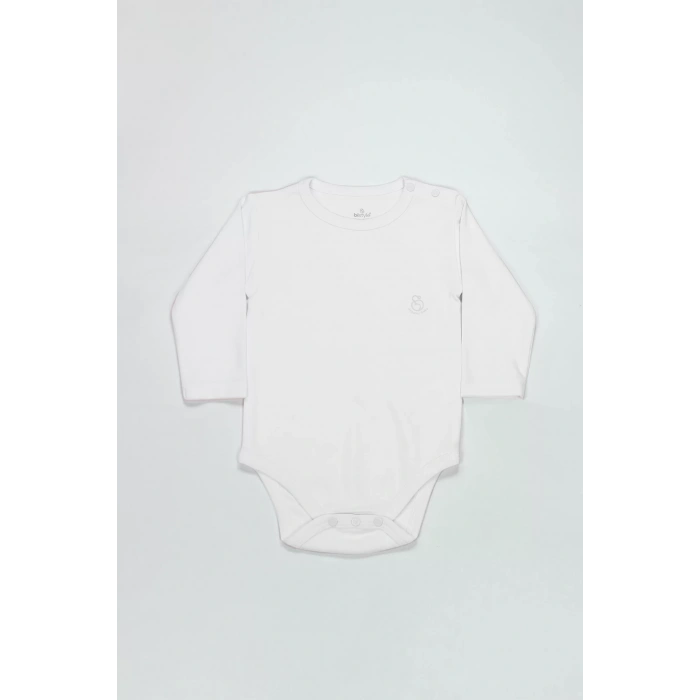 Natural Basic Style Uzun Kol Body 17104 Beyaz
