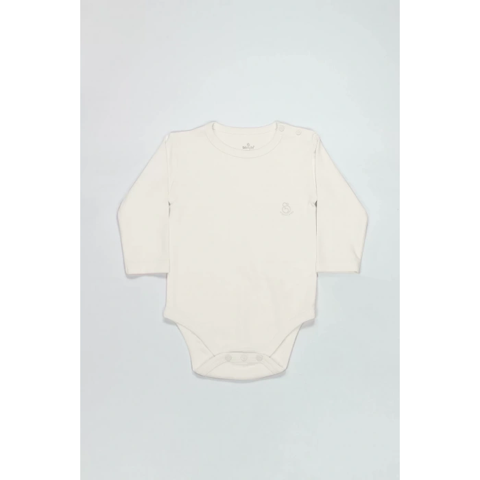 Natural Basic Style Uzun Kol Body 17104 Ekru